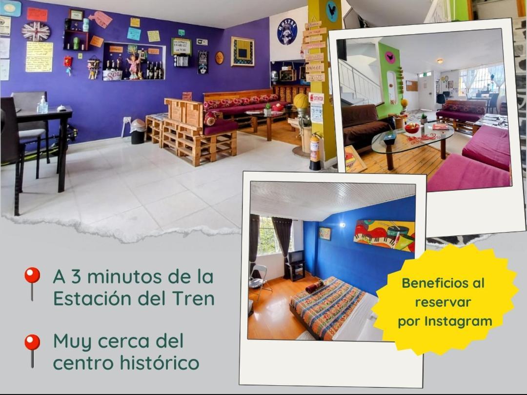 Zipa Hostel Zipaquirá Exteriör bild