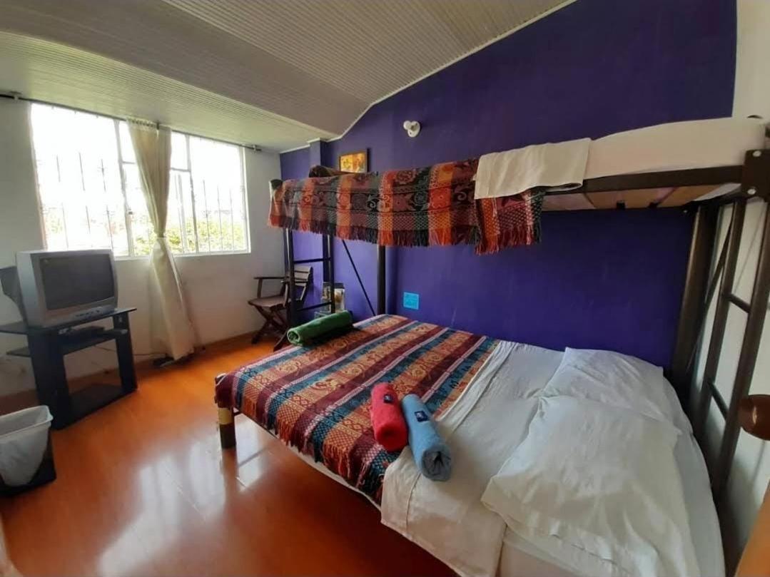 Zipa Hostel Zipaquirá Rum bild